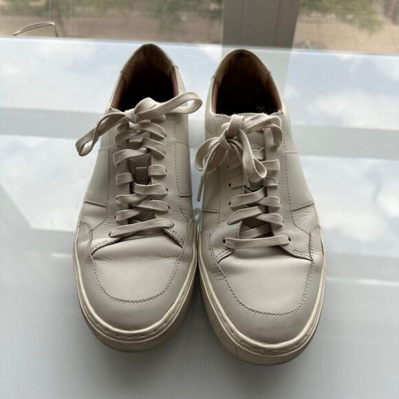 Vince Leonard Leather Sneaker Size 9.5 - Picture 2 of 8